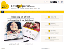 Tablet Screenshot of livredorgratuit.com